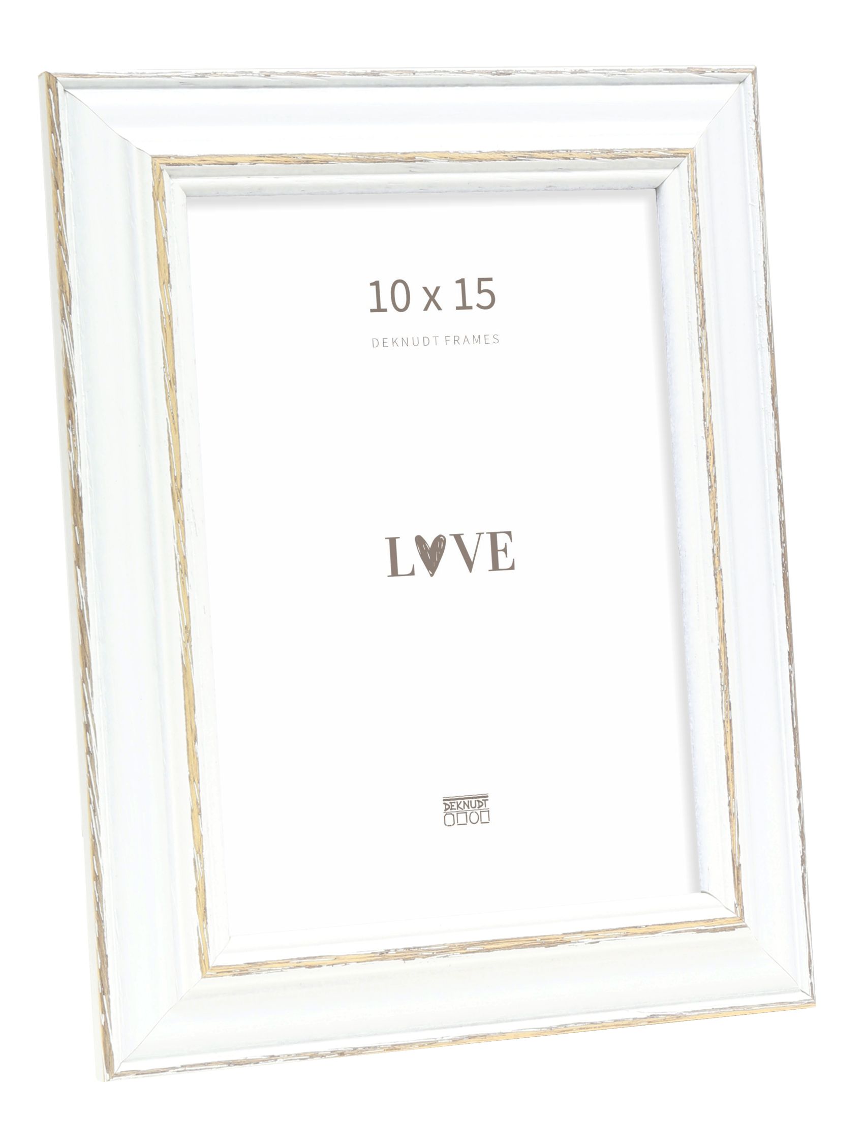 Basic, wit met zwart, hout S221H3 