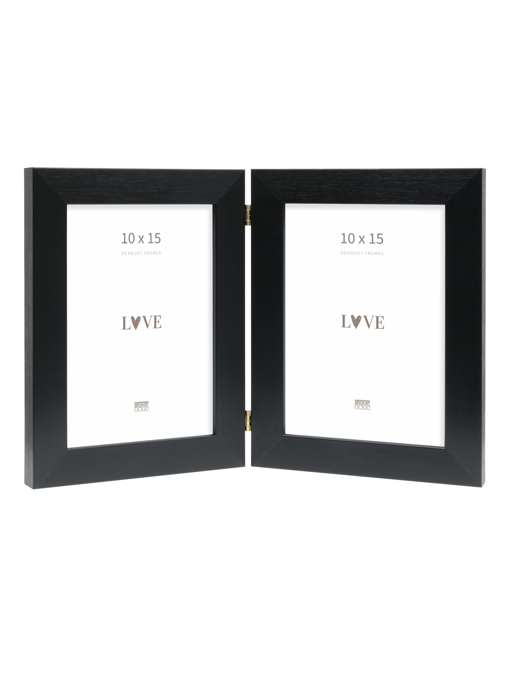 Tweeluik in zwart voor verticale foto's S41VH2 H2V