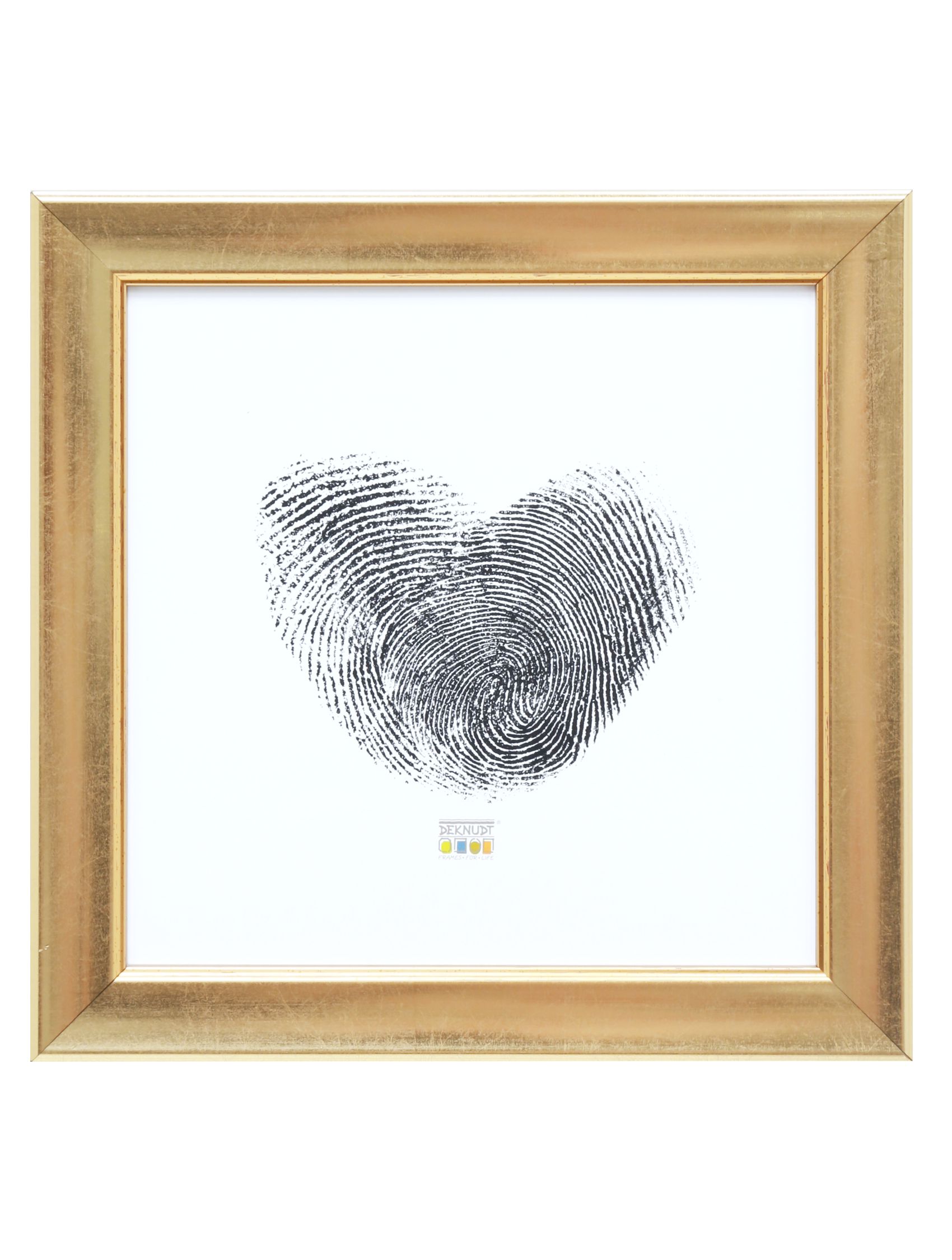 Houten fotokader in goudkleur S45YA1 