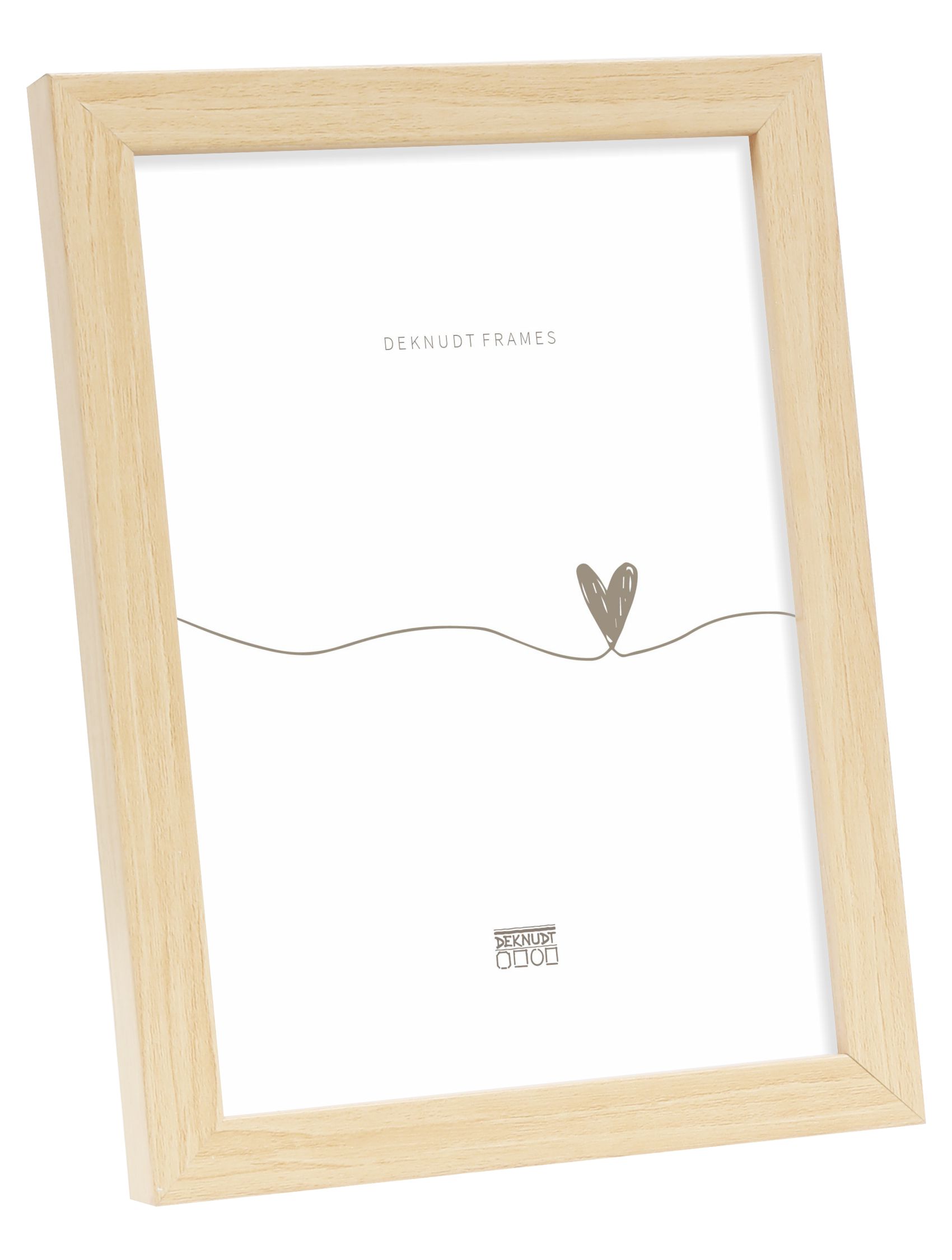 Smalle kader in naturel hout S243H1 