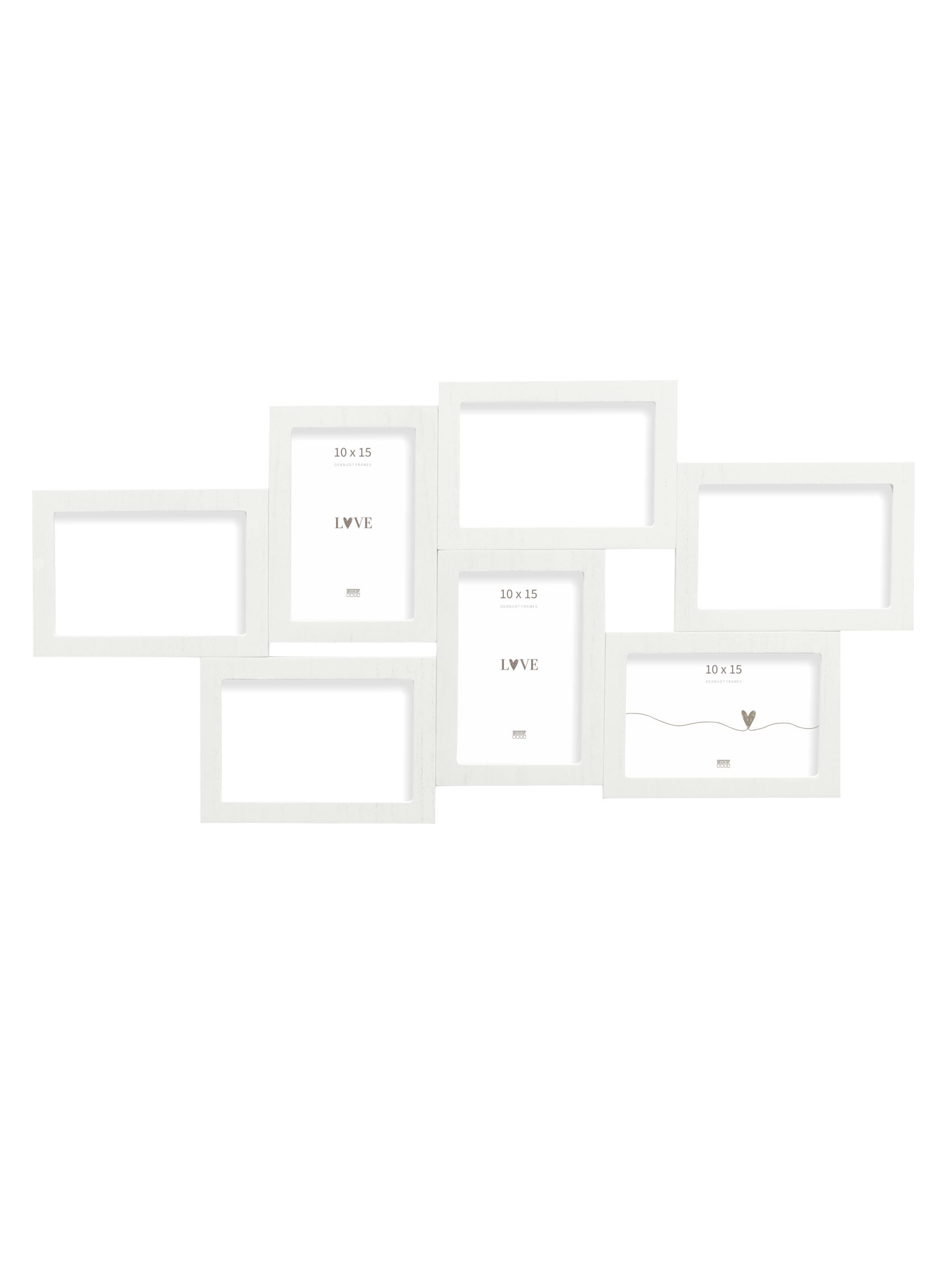 Multifotokader in wit voor 7 foto's S68UC1 P7